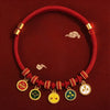 Chinese New Year Pet Collar with Decorative Charm