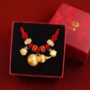 Chinese New Year Pet Collar with Decorative Charm