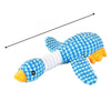 Plush Squeaky Pet Toy with Playful Animal Designs