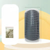 Wall-Mounted Cat Corner Scratcher and Grooming Toy