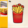 Wall-Mounted Vertical Cat Scratching Pad with Self-Adhesive Backing