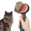 Dual-Sided Dog & Cat Grooming Brush for Deshedding and Detangling