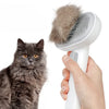 Dual-Sided Dog & Cat Grooming Brush for Deshedding and Detangling