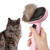 Dual-Sided Dog & Cat Grooming Brush for Deshedding and Detangling