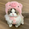 Animal-Themed Costume Hats for Small Cats and Dogs