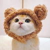 Animal-Themed Costume Hats for Small Cats and Dogs