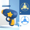 Interactive Cat Wand Toy with Flying Disc Launcher
