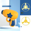 Interactive Cat Wand Toy with Flying Disc Launcher