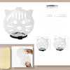 Clear Plastic Cat Cone for Grooming and Care