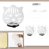 Clear Plastic Cat Cone for Grooming and Care