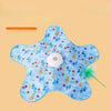 Rechargeable Interactive Cat Toy with Teaser Wand and Hideaway Cover