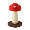 Mushroom Cat Scratching Post with Vertical Scratching Surface