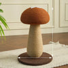 Mushroom Cat Scratching Post with Vertical Scratching Surface