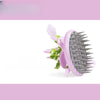 Wood-Handle Pet Bath & Grooming Brush for Dogs and Cats