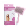 Self-Cleaning Pet Deshedding Brush for Dogs and Cats