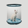 Transparent Rolling Cat Travel Carrier