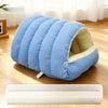 Semi-Enclosed Pet Bed for Cats and Small Dogs