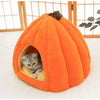 Enclosed Cat & Small Dog House Bed