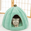 Enclosed Cat & Small Dog House Bed