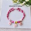 Adjustable Nylon Pet Collar with Bell and Camphor Wood Detail