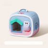 Washable Pet Bed with Removable Corduroy Cover for Cats & Dogs