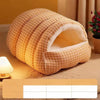 Semi-Enclosed Cat & Small Dog Bed