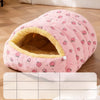 Semi-Enclosed Cat & Small Dog Bed