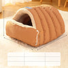 Enclosed Pet Bed for Cats and Small Dogs